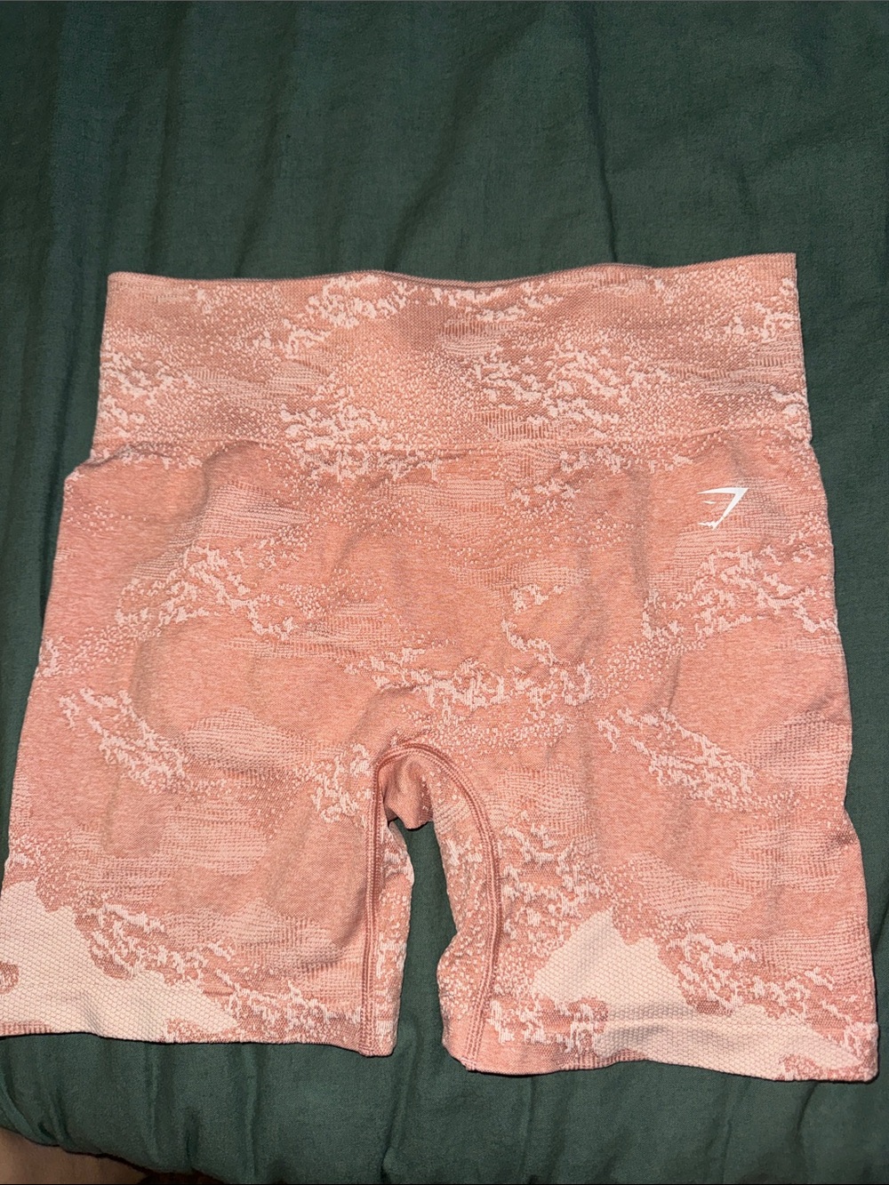 Gymshark Pink Seamless High-Waist Bike Shorts